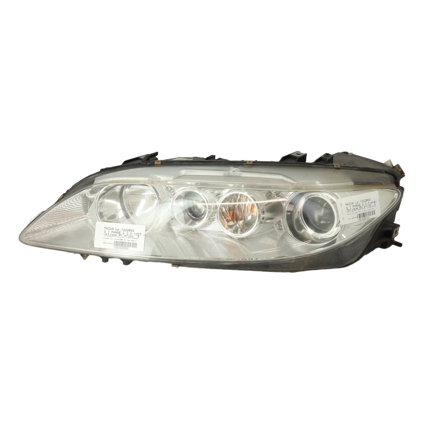 Optique avant principal gauche (feux)(phare) - MAZDA 6 1 PHASE 2