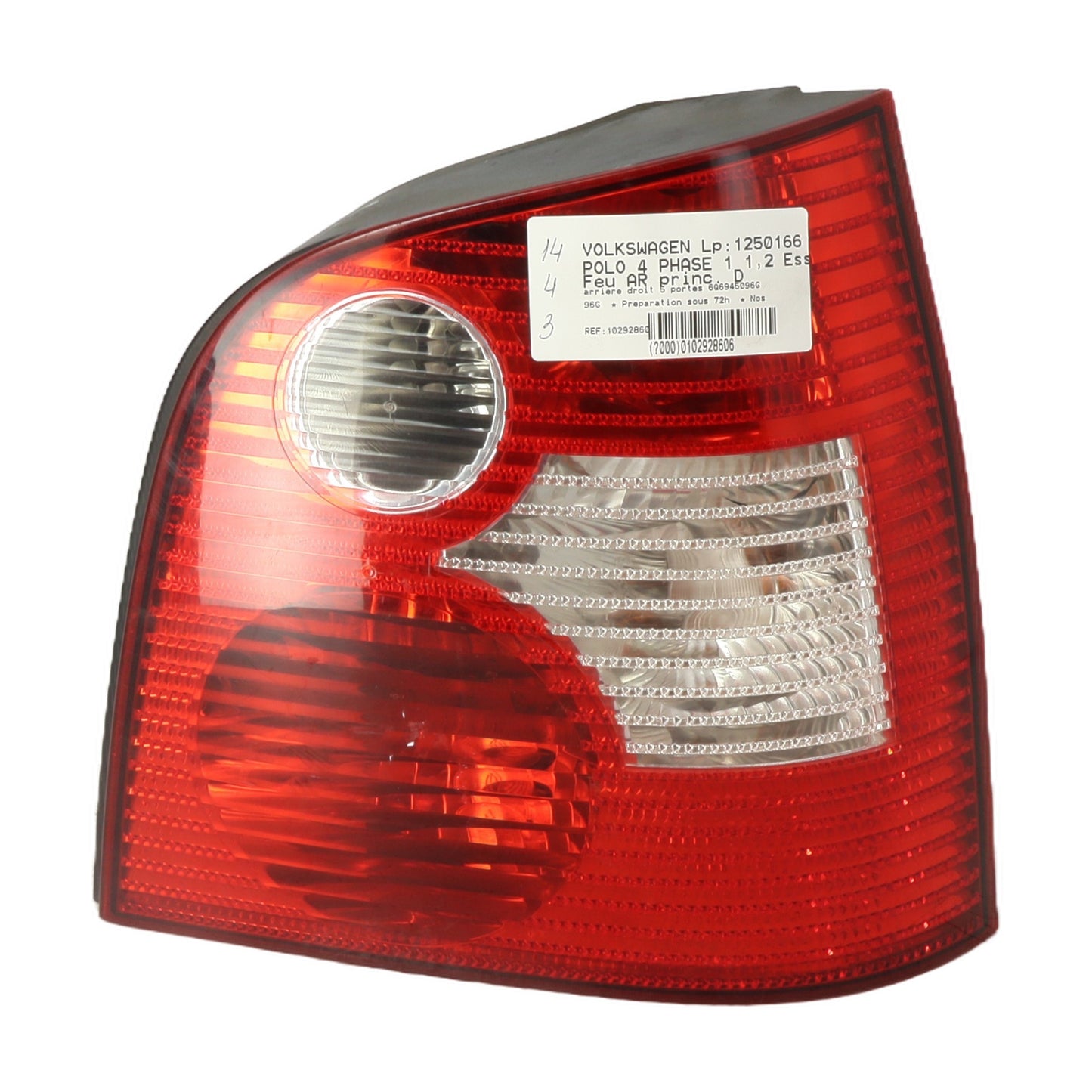 Feu arriere principal droit (feux) - VOLKSWAGEN POLO 4 PHASE 1