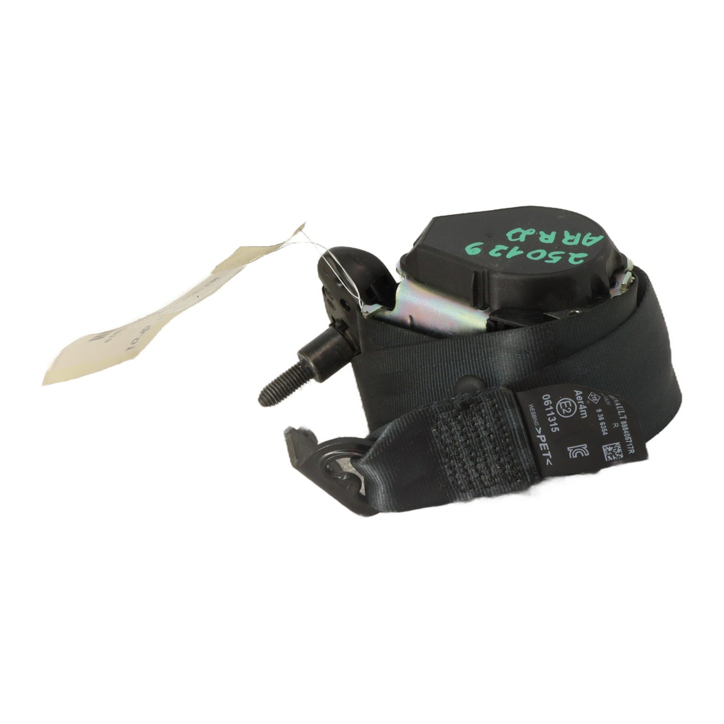 Ceinture arriere droit