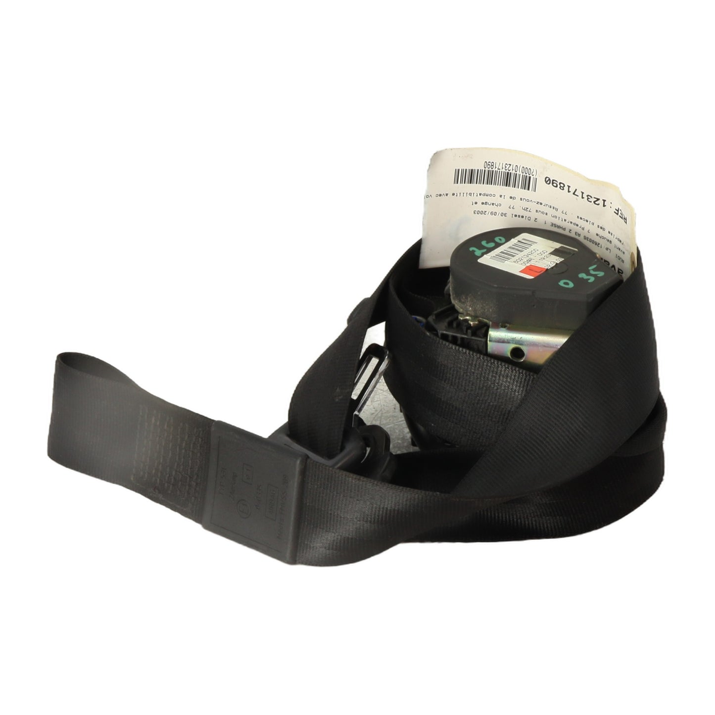 Ceinture avant gauche