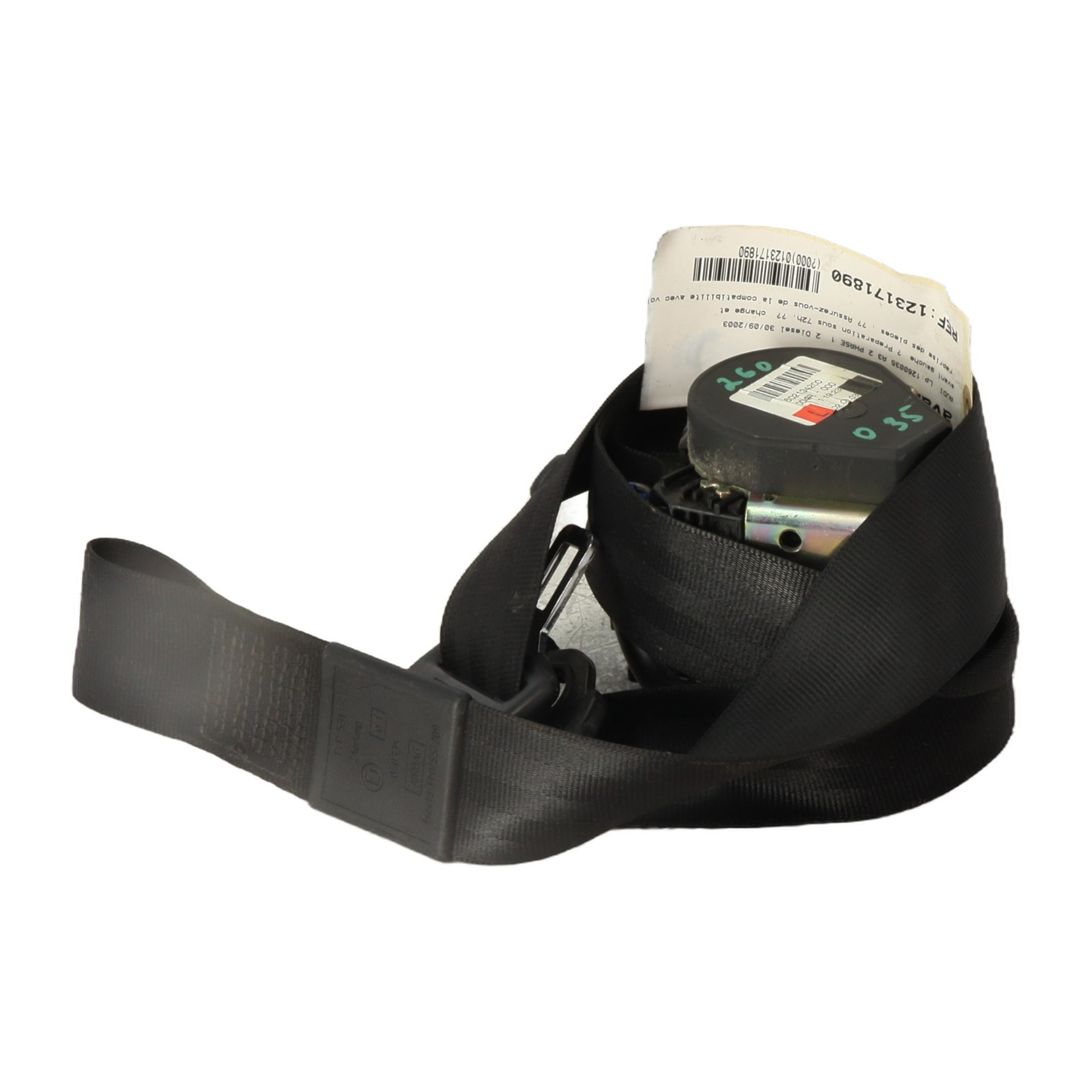 Ceinture avant gauche