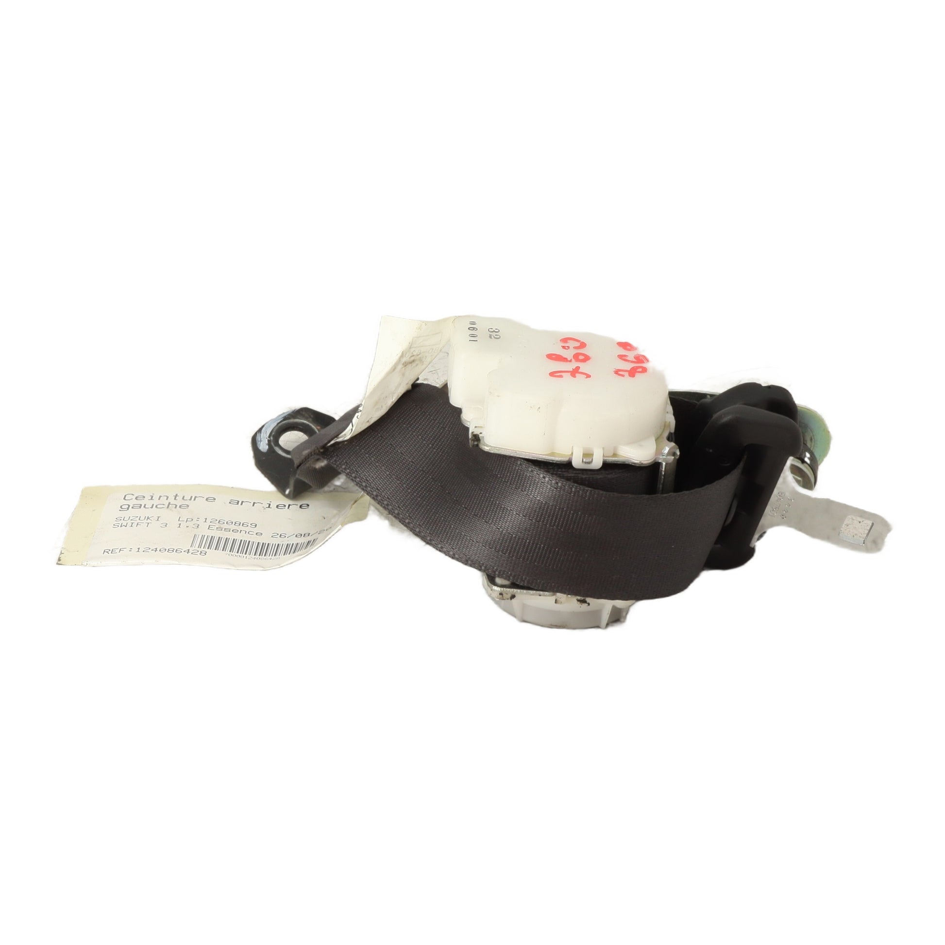 Ceinture arriere gauche
