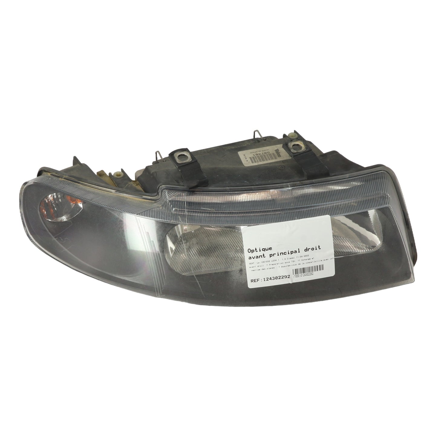 Optique avant principal droit (feux)(phare) - SEAT LEON 1
