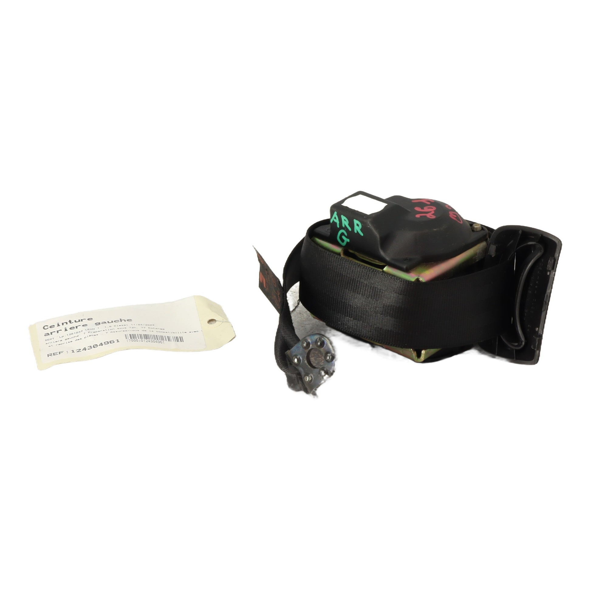 Ceinture arriere gauche