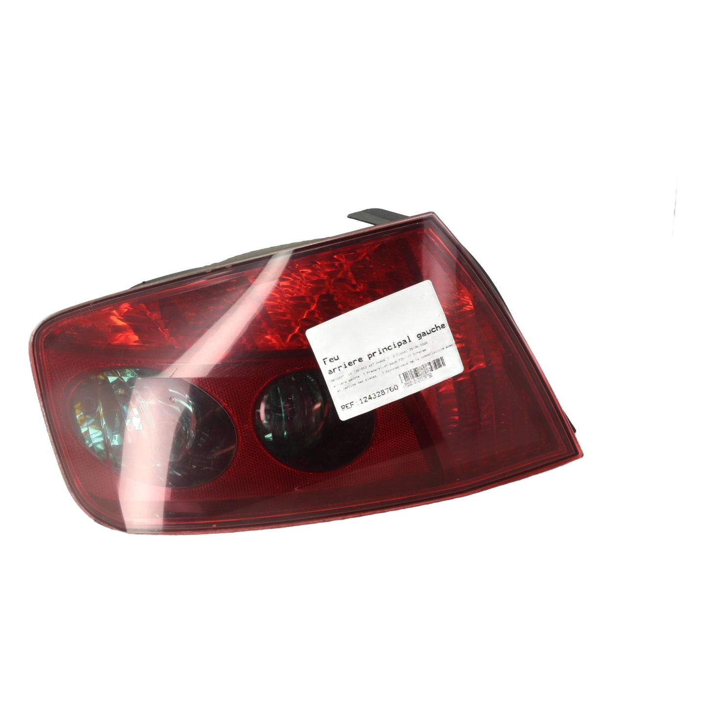 Feu arriere principal gauche (feux) - PEUGEOT 407 PHASE 1