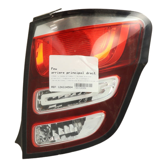 Feu arriere principal droit (feux) - CITROEN C3 2 PHASE 1