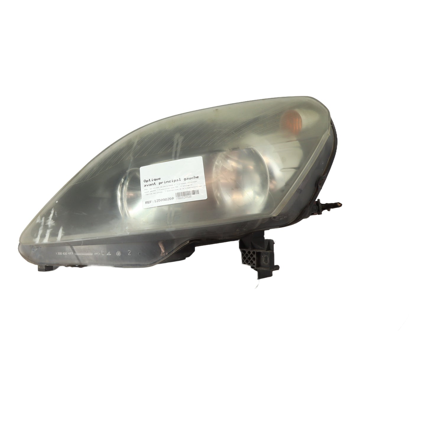 Optique avant principal gauche (feux)(phare) - OPEL ZAFIRA B PHASE 1