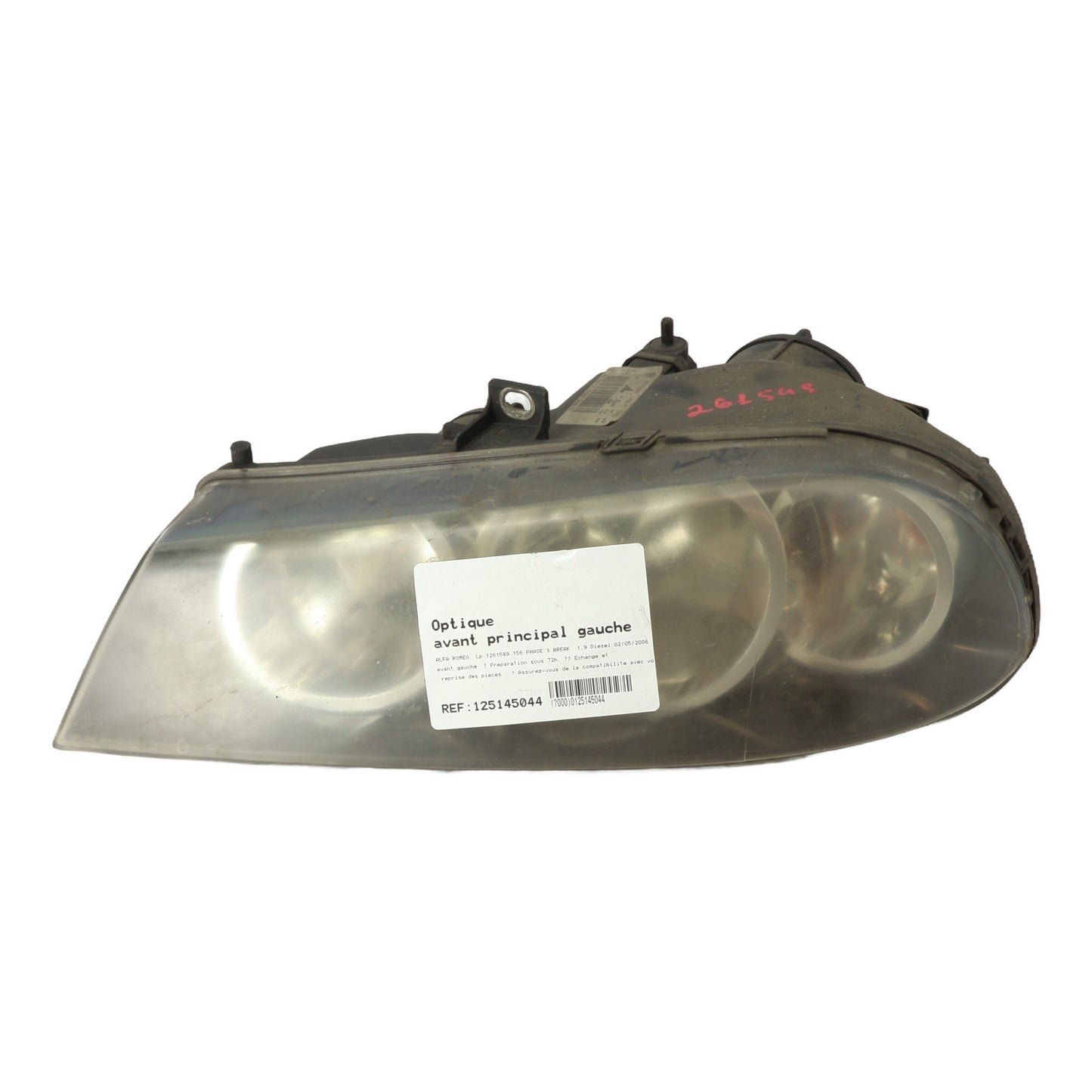 Optique avant principal gauche (feux)(phare) - ALFA ROMEO 156 PHASE 3 BREAK