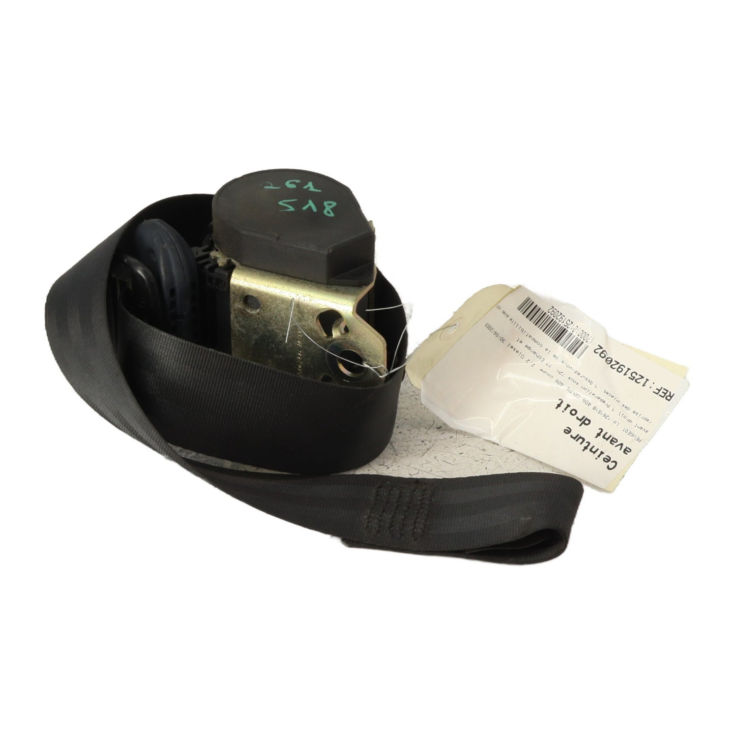 Ceinture avant droit
