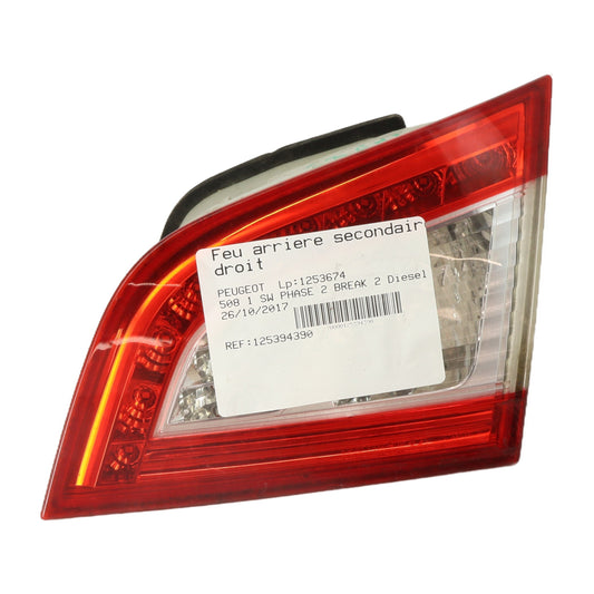 Feu arriere secondaire droit (feux) - PEUGEOT 508 1 SW PHASE 2 BREAK