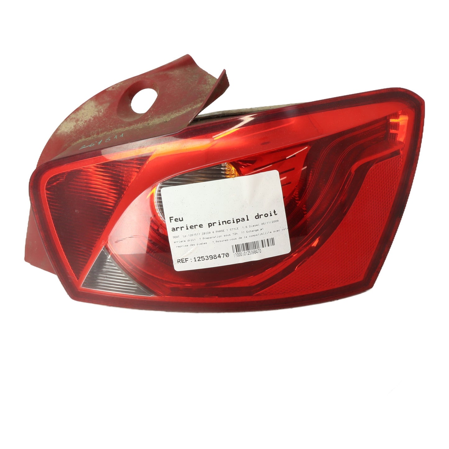 Feu arriere principal droit (feux) - SEAT IBIZA 4 PHASE 1