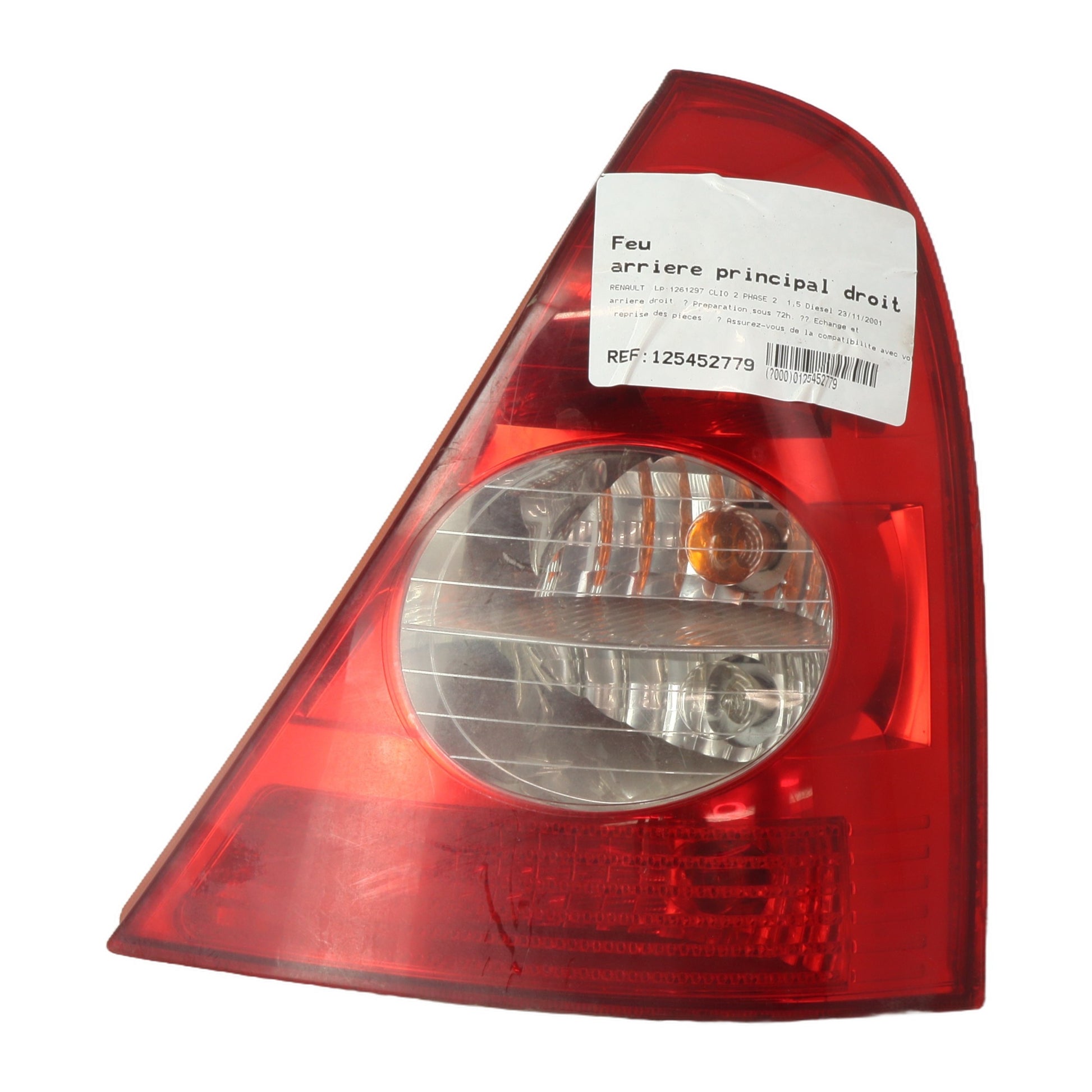 Feu arriere principal droit (feux)