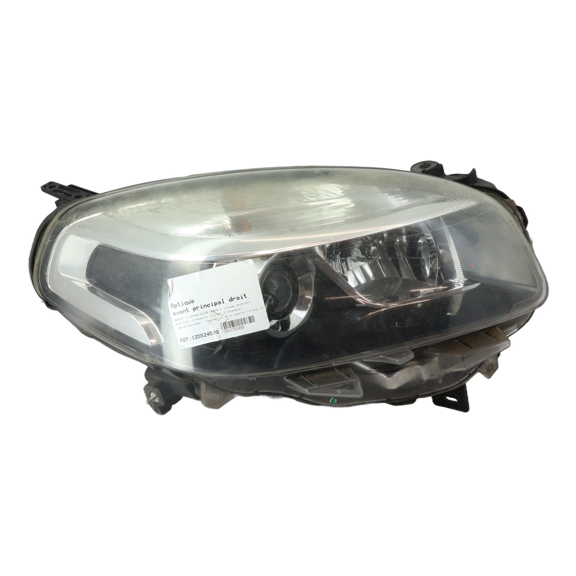Optique avant principal droit (feux)(phare)