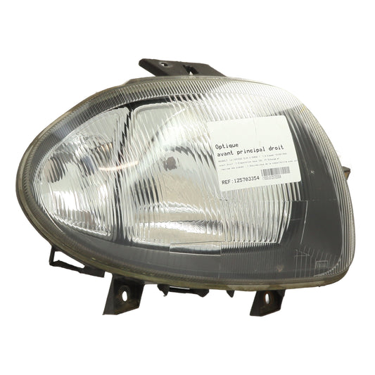 Optique avant principal droit (feux)(phare) - RENAULT CLIO 2 PHASE 1