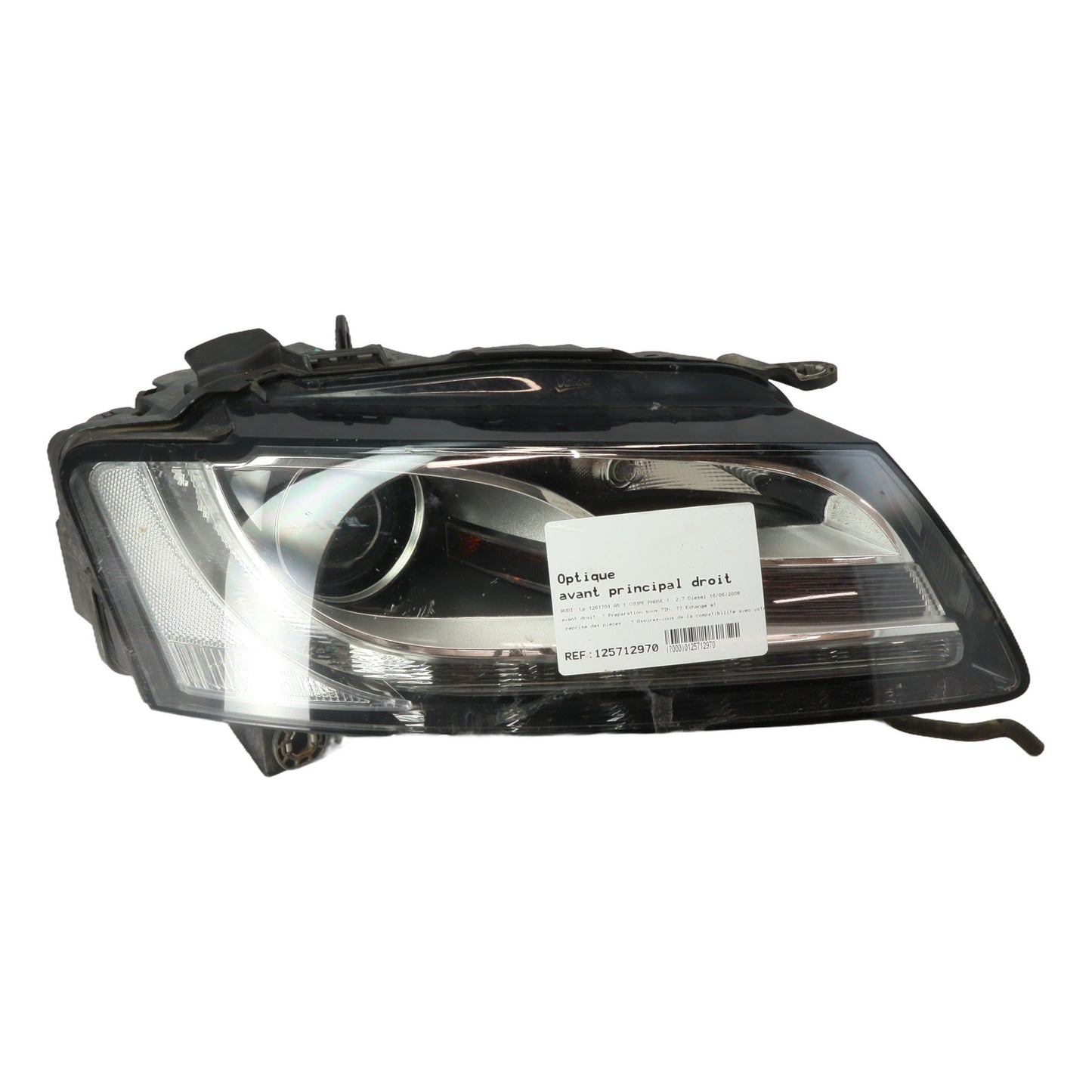 Optique avant principal droit (feux)(phare) - AUDI A5 1 COUPE PHASE 1