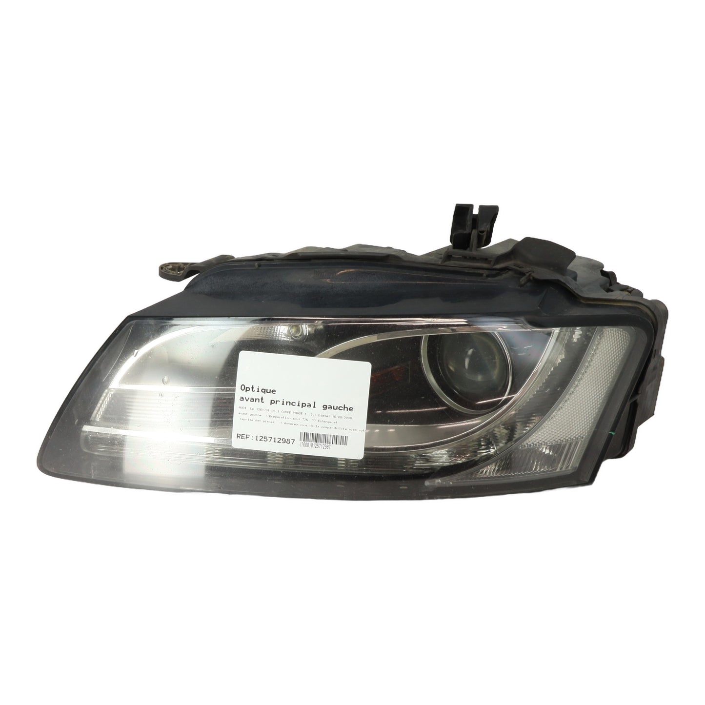Optique avant principal gauche (feux)(phare) - AUDI A5 1 COUPE PHASE 1