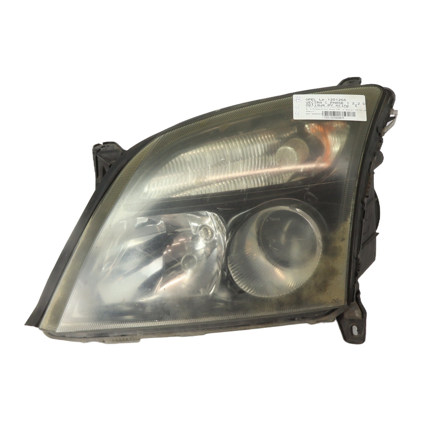 Optique avant principal gauche (feux)(phare) - OPEL VECTRA C PHASE 1