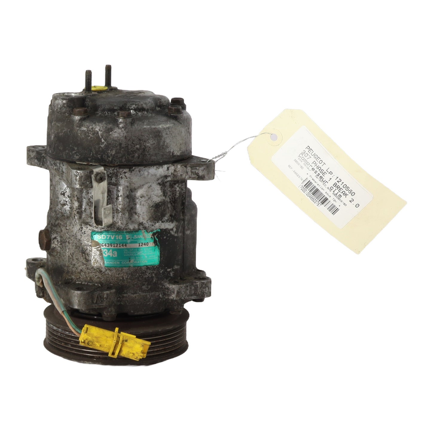 Compresseur clim - PEUGEOT 307 PHASE 1 BREAK (2002)