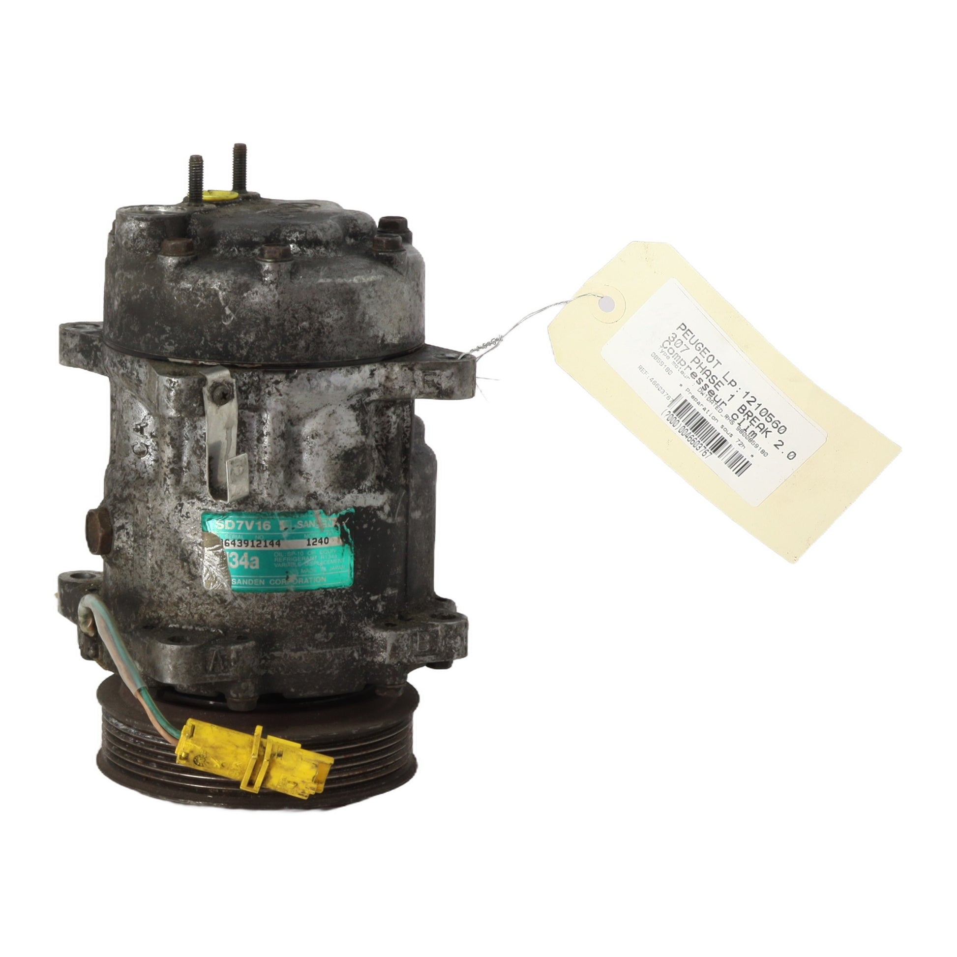Compresseur clim - PEUGEOT 307 PHASE 1 BREAK (2002)