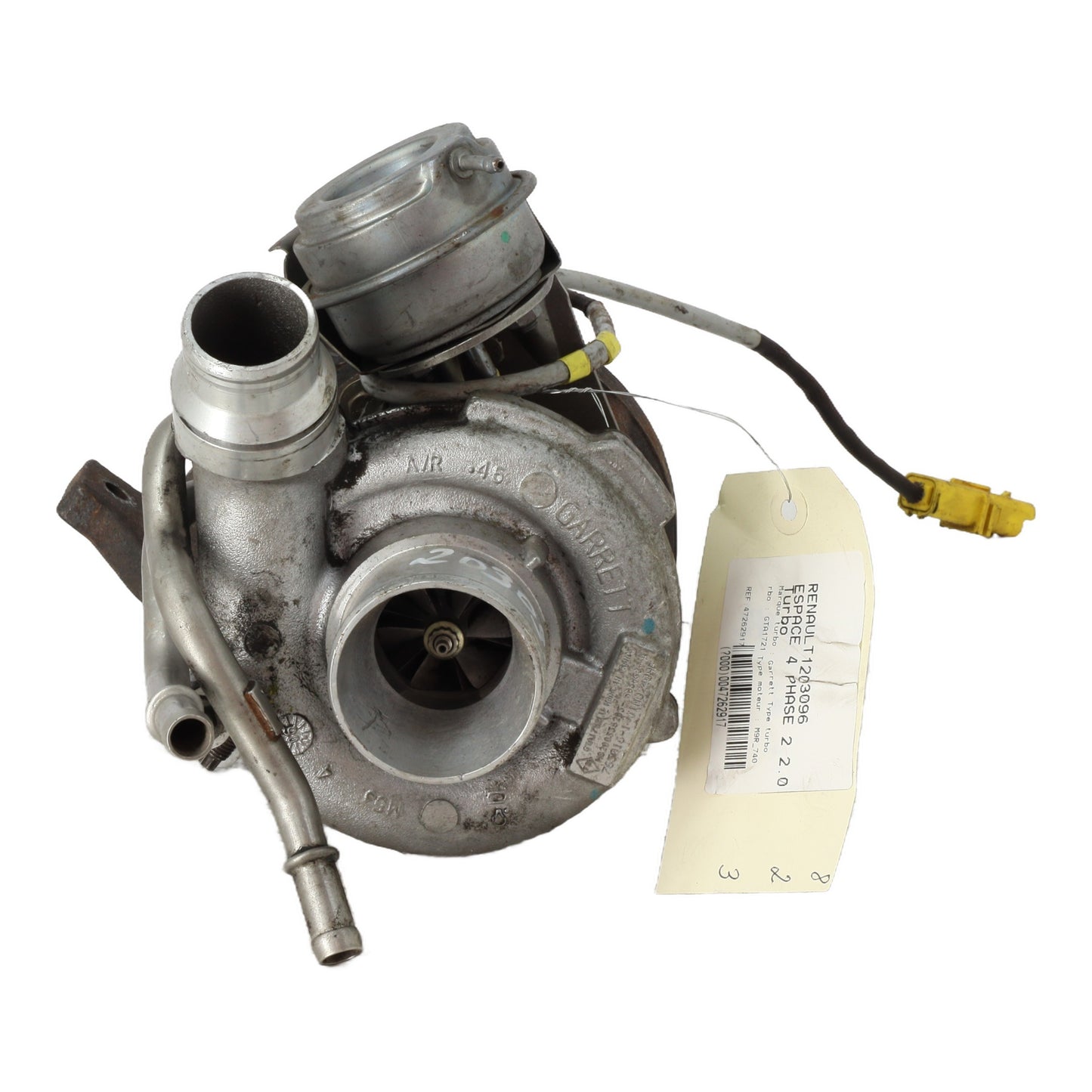 Turbo - RENAULT ESPACE 4 PHASE 2 (2007)
