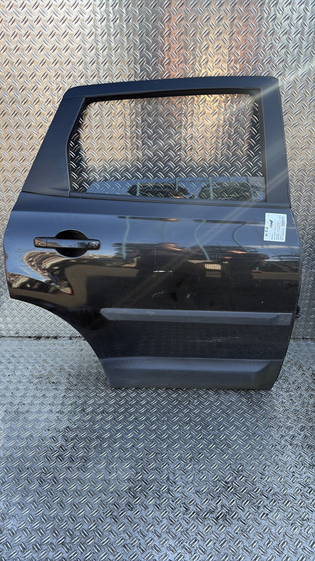 Porte arriere droit - NISSAN QASHQAI 1 PHASE 1 2009.0