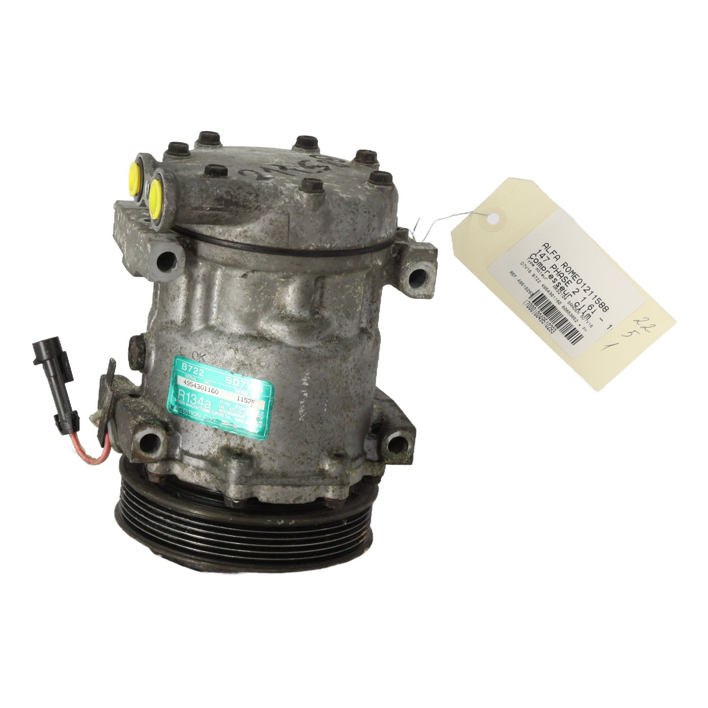 Compresseur clim - ALFA ROMEO 147 PHASE 2 (2006)