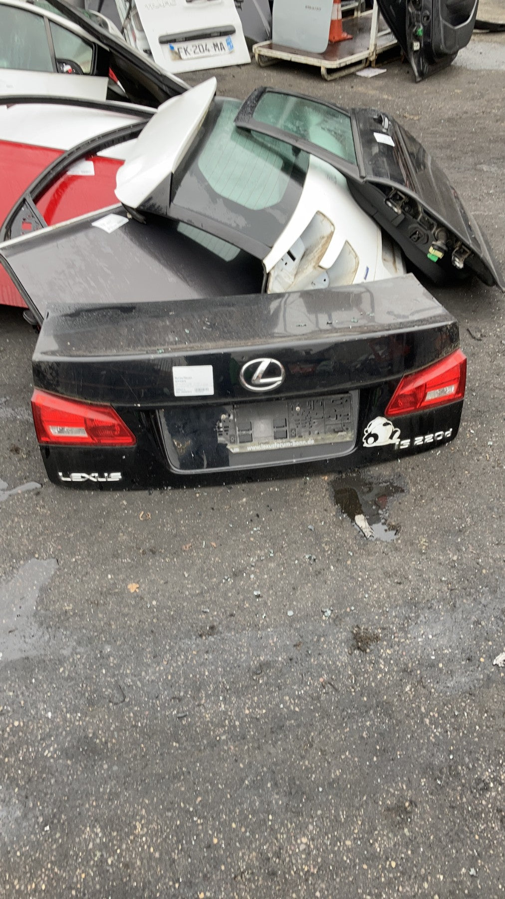 Malle/Hayon arriere - LEXUS IS 2 PHASE 1 (2008)
