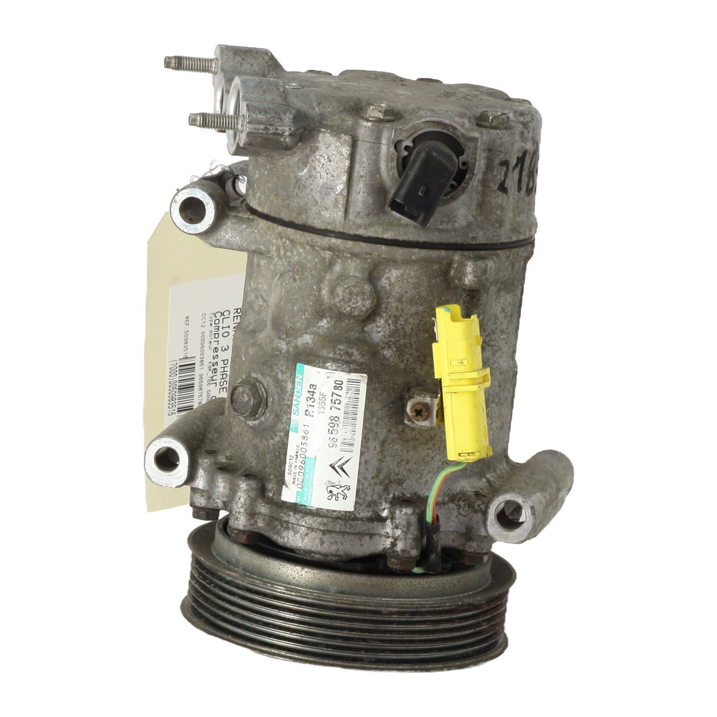 Compresseur clim - RENAULT CLIO 3 PHASE 1 (2006)