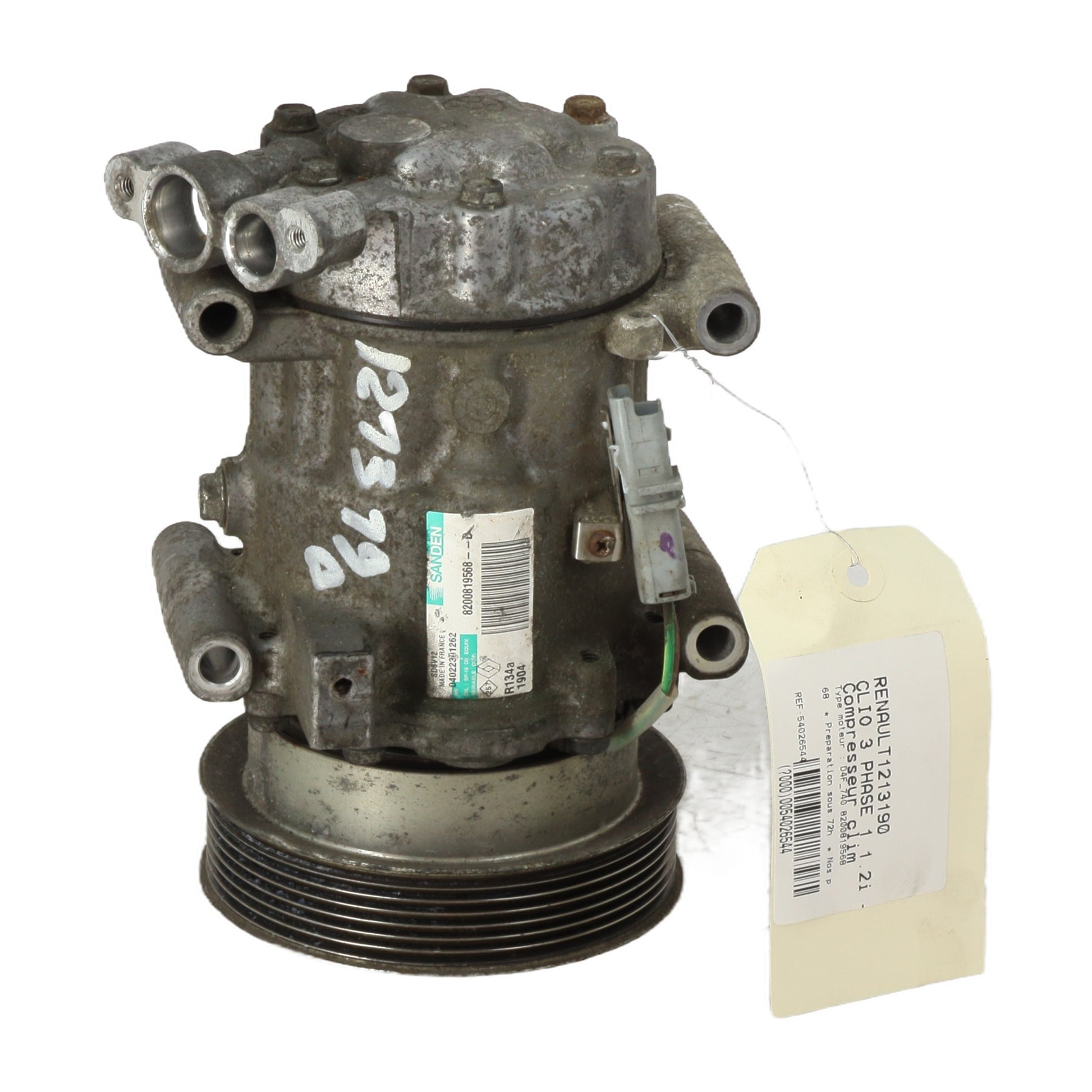 Compresseur clim - RENAULT CLIO 3 PHASE 1 (2007)