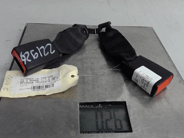 Attache ceinture arriere gauche