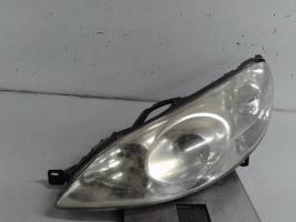 Optique avant principal gauche (feux)(phare) - PEUGEOT 407 PHASE 1