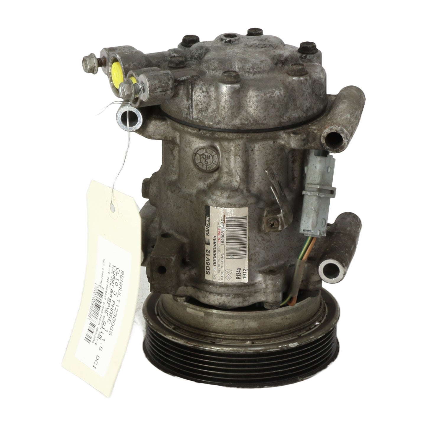 Compresseur clim - RENAULT CLIO 3 PHASE 1 (2008)