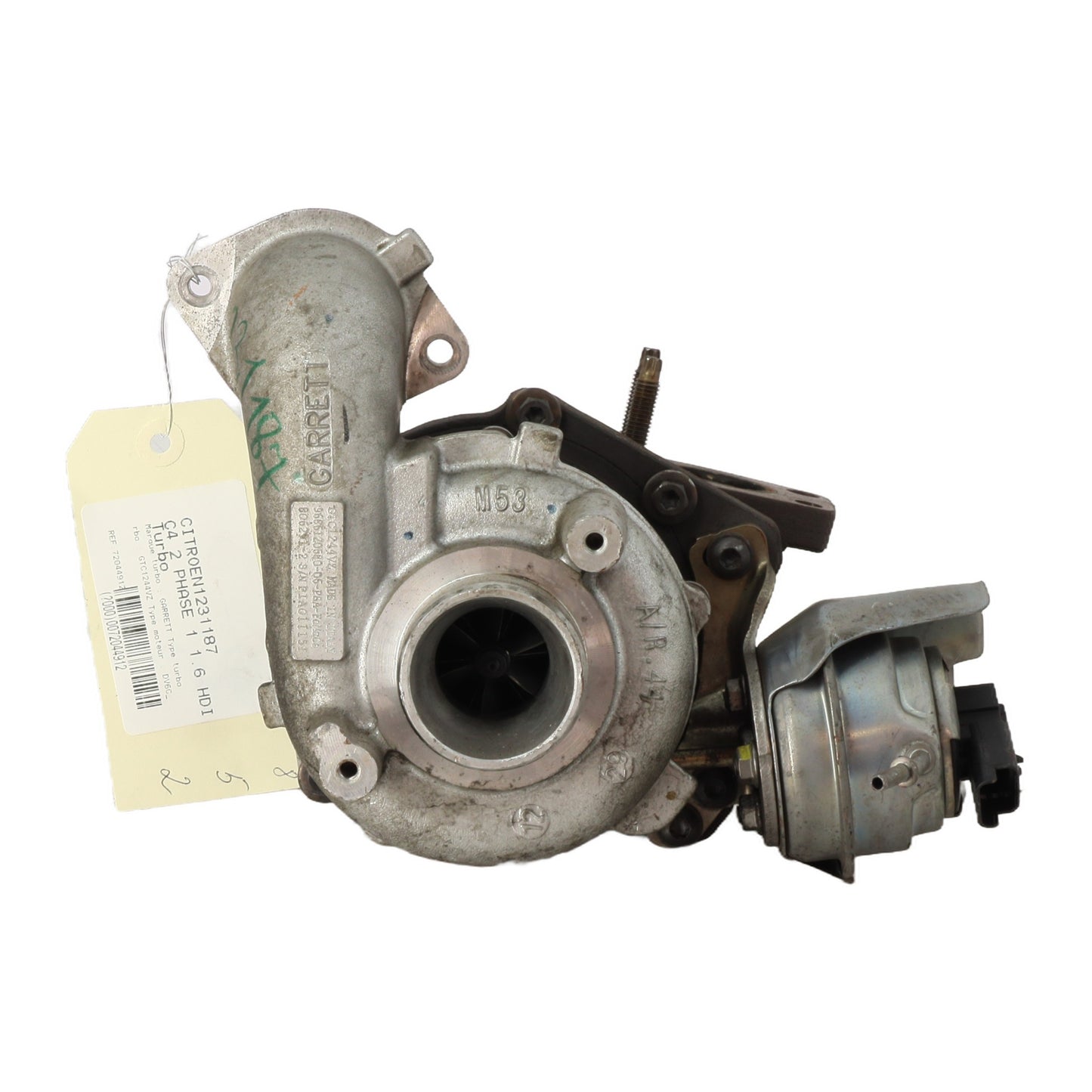 Turbo - CITROEN C4 2 PHASE 1 (2012)