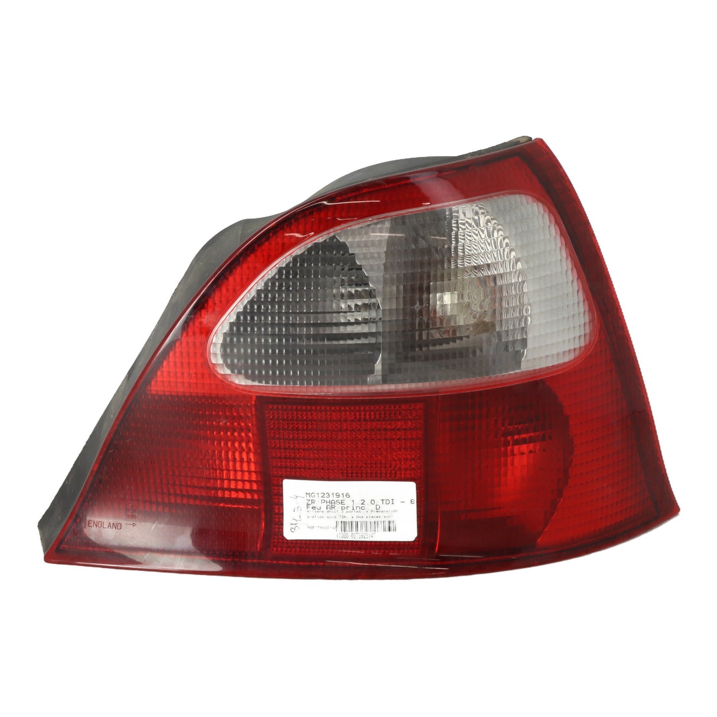 Feu arriere principal droit (feux) - MG ZR PHASE 1