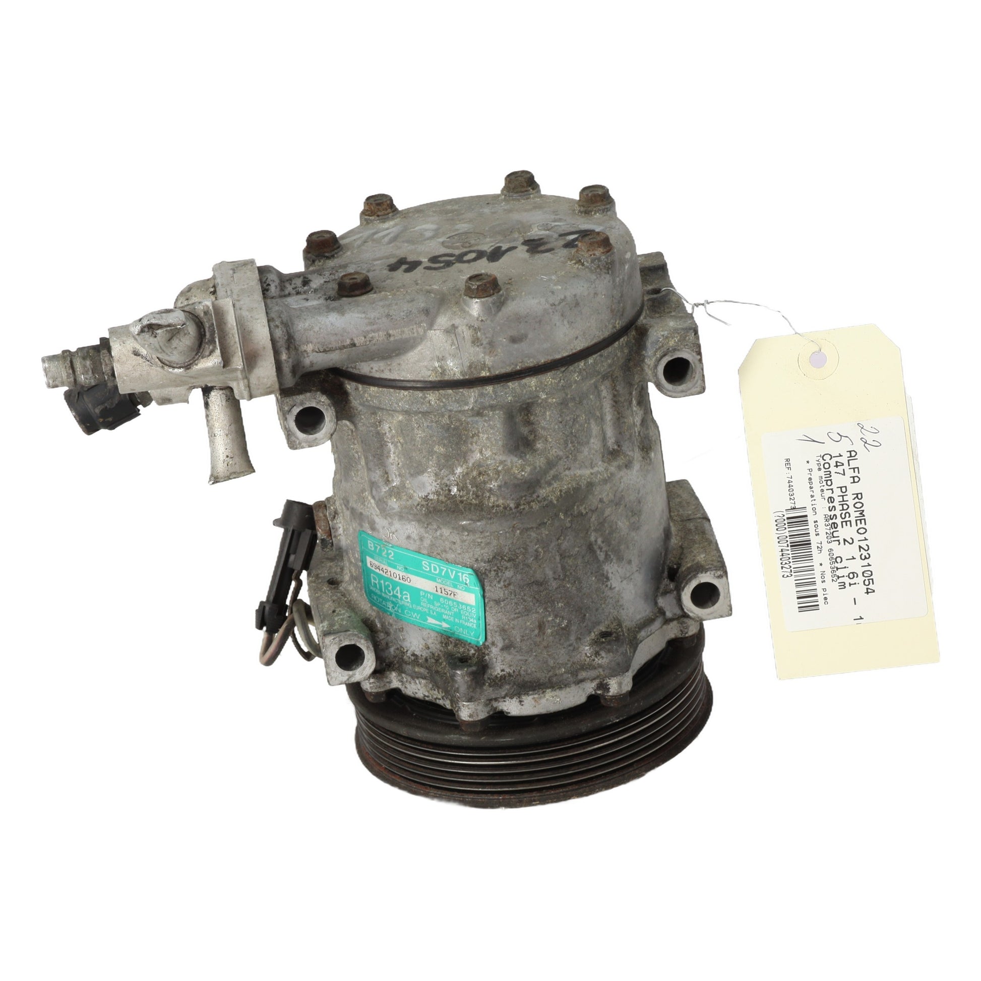 Compresseur clim - ALFA ROMEO 147 PHASE 2 (2005)
