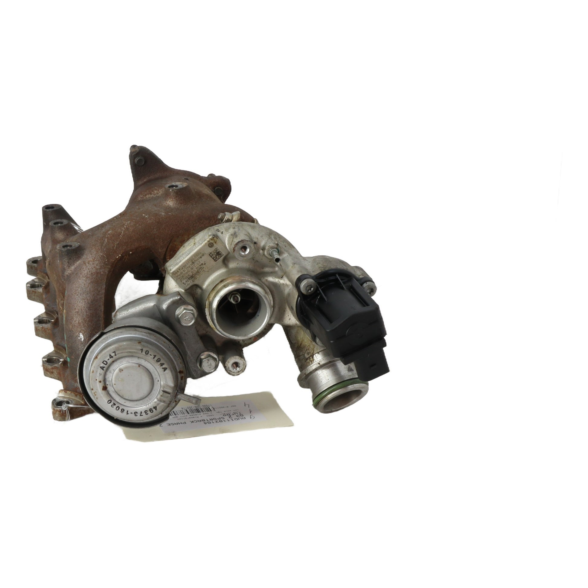 Turbo - AUDI A3 2 SPORTBACK PHASE 2 (2010)