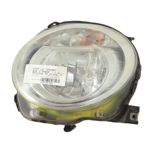 Optique avant principal gauche (feux)(phare) - FIAT 500 2 PHASE 1