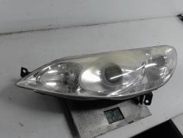 Optique avant principal gauche (feux)(phare) - PEUGEOT 407 PHASE 1