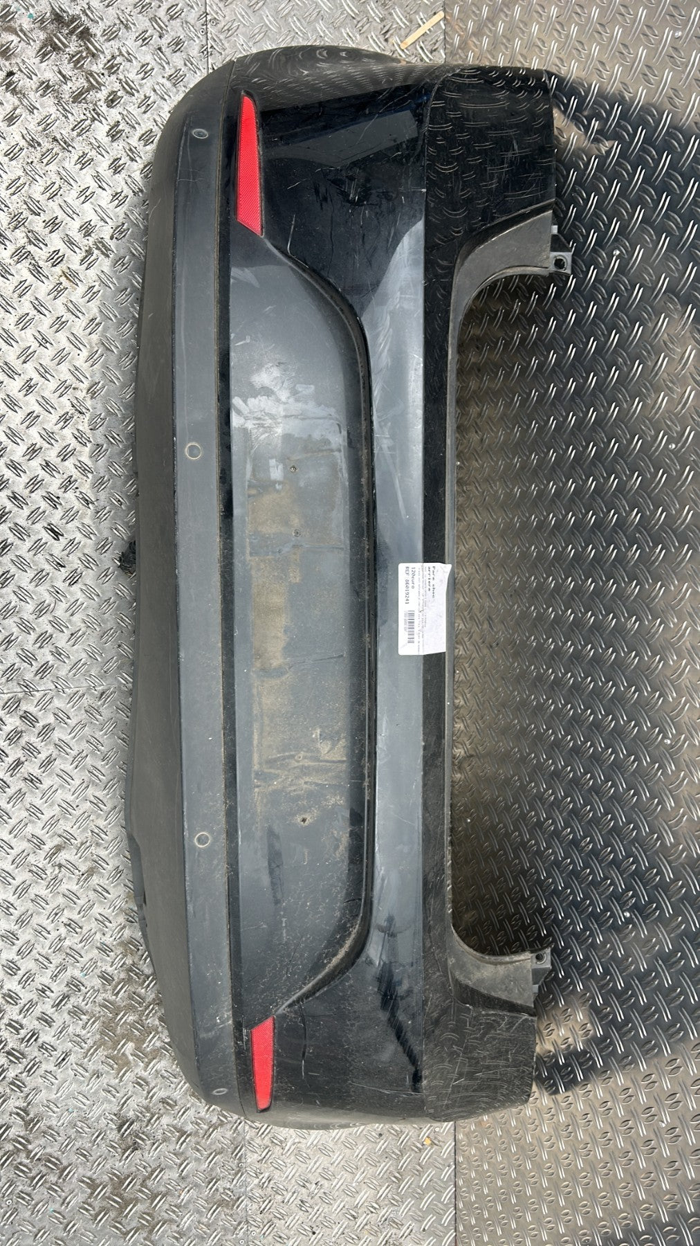 Pare choc arriere - SEAT IBIZA 4 PHASE 1 2011.0