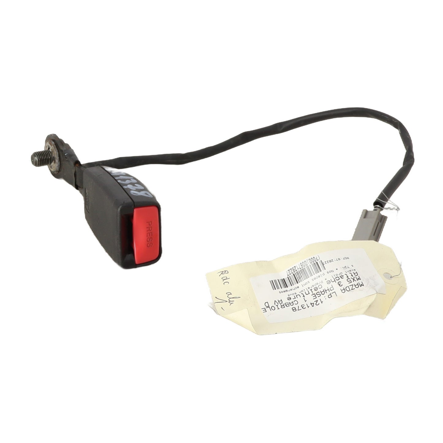 Attache ceinture avant droit