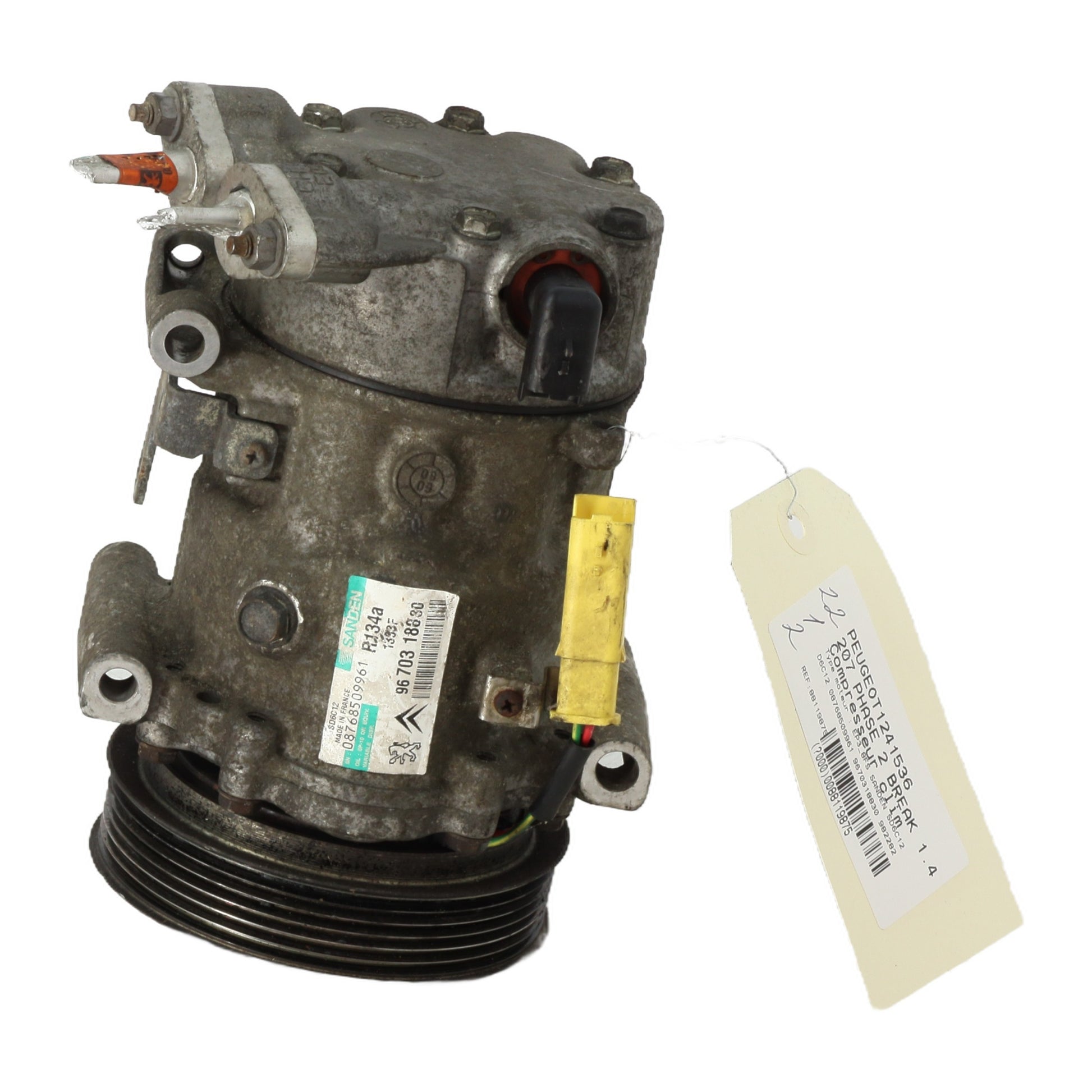 Compresseur clim - PEUGEOT 207 PHASE 2 BREAK (2009)