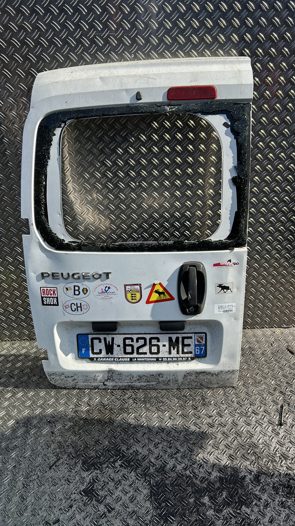 Porte arriere gauche - PEUGEOT BIPPER 2008.0