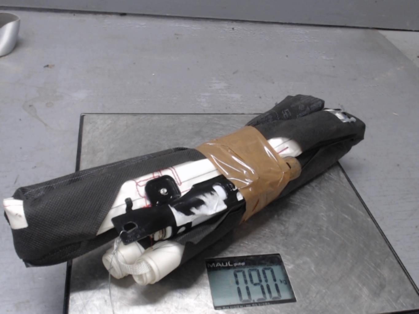Air bag rideau gauche