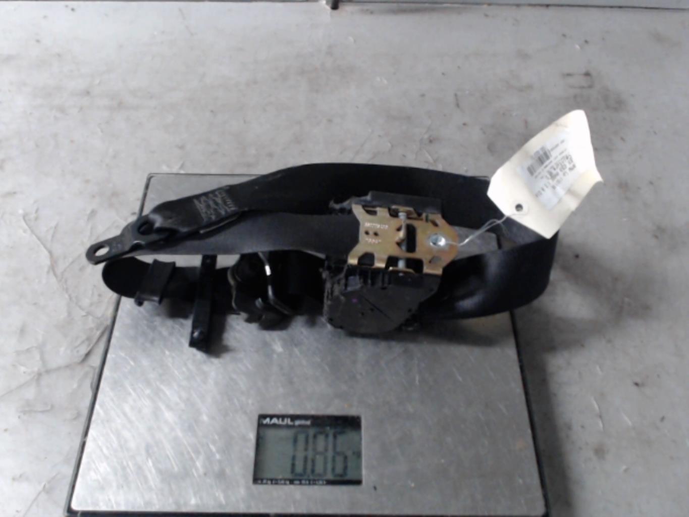 Ceinture arriere droit